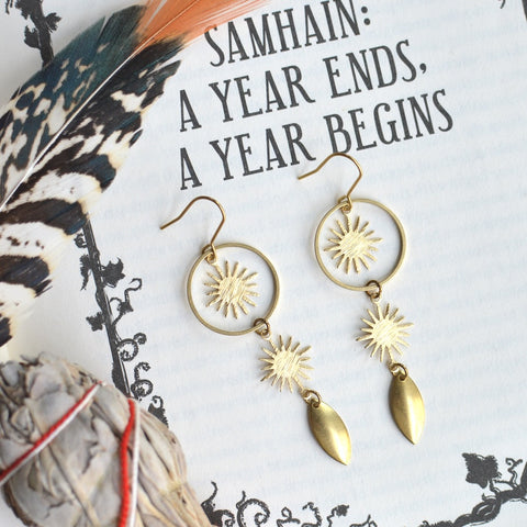 Star Cult Dangle Earrings