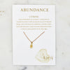 Citrine Healing Necklace [Abundance]