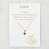 Garnet Healing Stone Necklace [Hope]