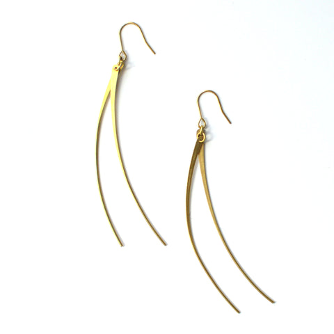 Curved Pin Earrings
